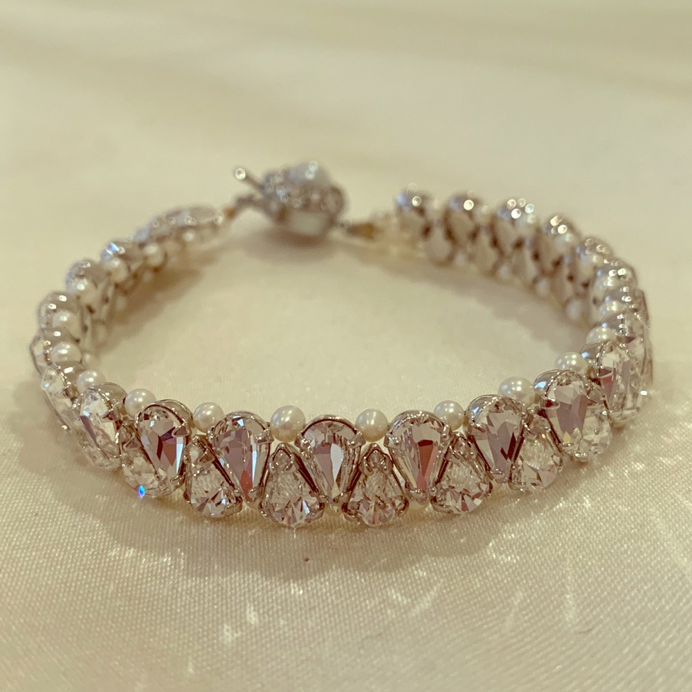 NWT Lovebird Jewelry Collective Natalie wedding bridal Bracelet